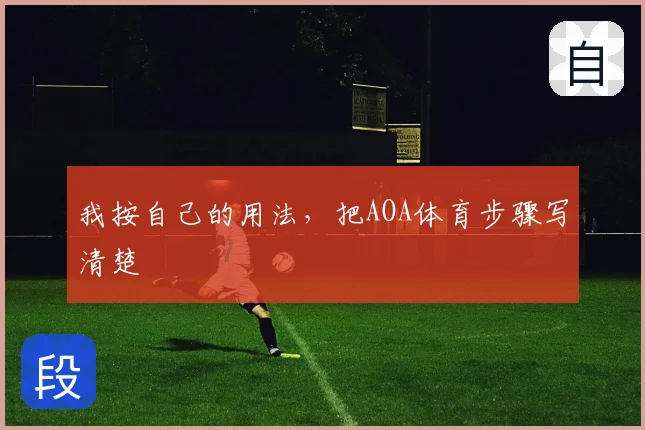 我按自己的用法，把AOA体育步骤写清楚